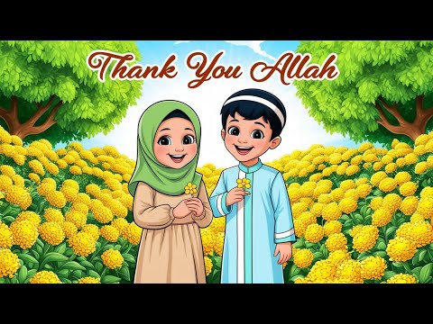 thank you Allah | Islamic Song Kids | Rhythmic Song, Children's Music, Kids Rhythm & Poems