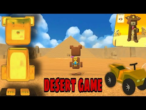 super bear adventure  - gameplay. new car in game. (desert game)