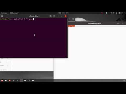 How to give full acess to var on ubuntu 20 4