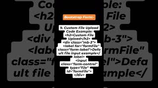 "Create a Custom File Upload with Bootstrap – Stylish and Easy File Selection!"