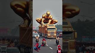 Superheroes get Captured 💥 #marvel #dc #spiderman #helavsghostriderwhowillwin #hulkhulk #superhero