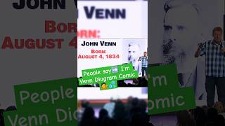 People say➡️ I'm Venn Diagram Comic 💪💦 - John Venn: Inventer of Venn Diagram ⭕  #powerpoint #comedy