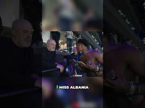 ISHOWSPEED MEETS PRESIDENT OF Albania!"