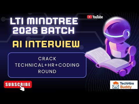 LTI Mindtree AI Interview 2026 batch| Technical + Coding + HR | Preparation Guide