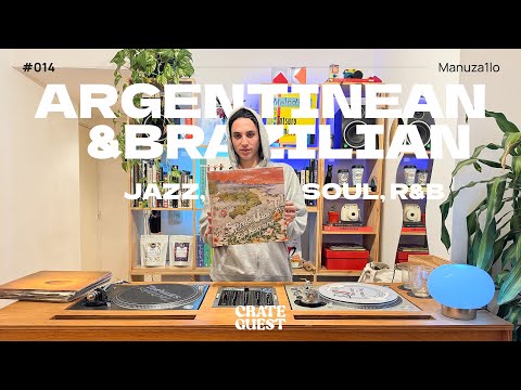 Jazz, Soul, R&B, Argentinean & Brazilian Folk vinyl mix - MANUZA1LO