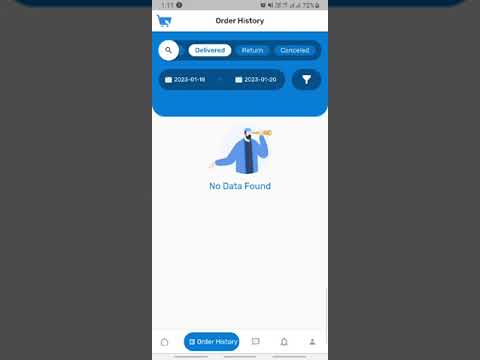 Deliver Man Not shaowing any data