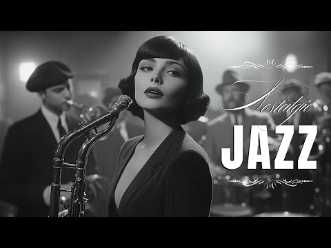 Retro Jazz Bar Atmosphere 🥃 Nostalgic Swing & Vintage Jazz Hits
