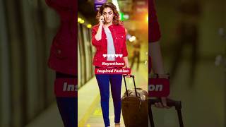 Nayanthara inspired fashion | nayanthara outfits recreation | outfits of tollywood heroens #shorts