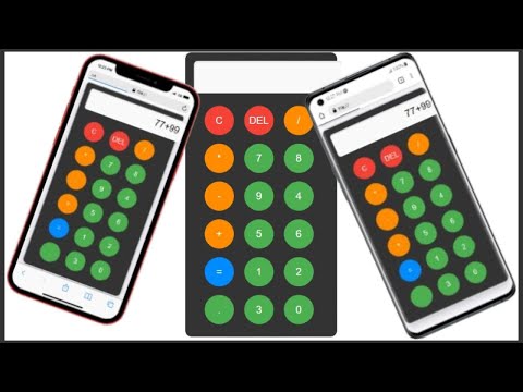 Calculator App Demo | Easy Guide for Beginners | With HTML, CSS and JavaScript