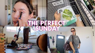 The Perfect Sunday | Home reset, grocery shopping, + HomeGoods