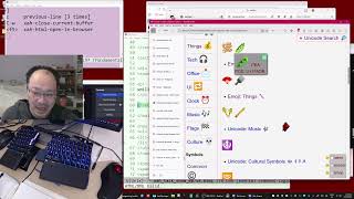 Xah Ep754 unicode emoji politics, men women sex race gun