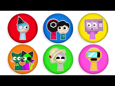 GUESS which Sprunki character will come out of the cubes Pt.18 | @SprunkiGUESS