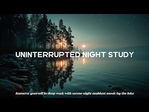 Focus Music ~ Dark Ambient | Deep Night Beats for Uninterrupted Study & Work Flow