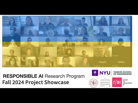 Responsible AI for Ukraine Fall 2024 Project Showcase