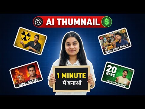 Make Unlimited YouTube Thumbnails FREE Using AI 😍
