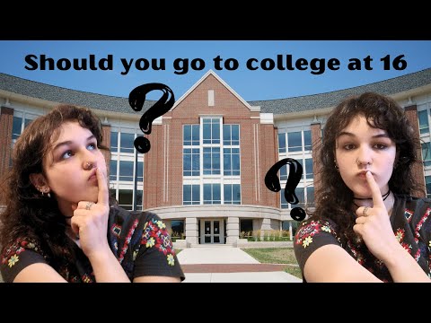 The truth about going to COLLEGE AT 16!!