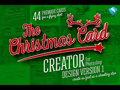 Christmas Card Creator - Design Version 1