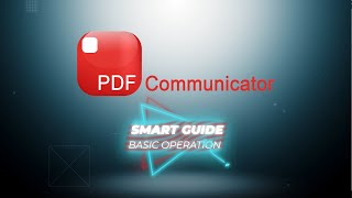 PDFCommunicator  basic operation