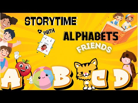 Learning Alphabets with Stories under 1 minute for Kids  || Your Kid's Learning Video Channel