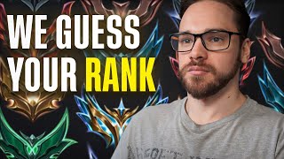 We Guess Your SoloQ Rank (EXPOSED) | Broken by Concept 245 | League of Legends Podcast