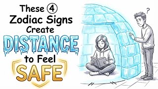 These 4 Zodiac Signs Create Distance to Feel Safe