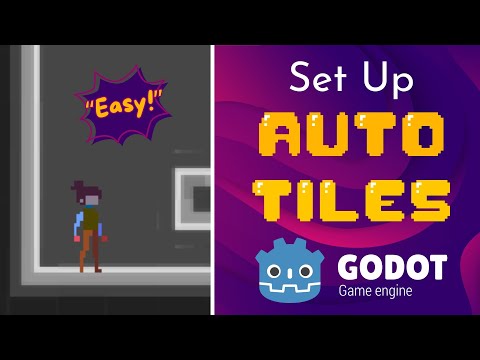 Easy Autotile Set Up for Prototyping in Godot.