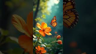 Cute Butterfly in Forest #CuteAnimals #PigtoonAI #AICartoons #FunnyAIAnimation