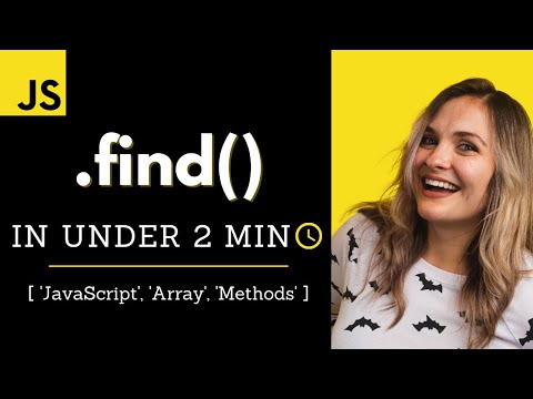 JavaScript Find in Under 2 min!