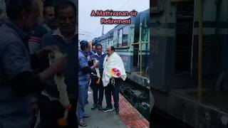 Loco pilot retirement... #locopilot #retirement #train #pilot #trending