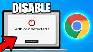 How To Disable Ad Blocker In Google Chrome (EASY)