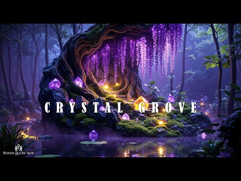 Crystal Grove | Deep Inner Healing Meditation | Tranquil Ambient Music for Relaxing