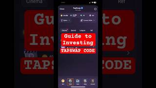 Guide to Investing Code Tapswap || Tapswap Code Guide to Investing #tapswap #tapswapcode