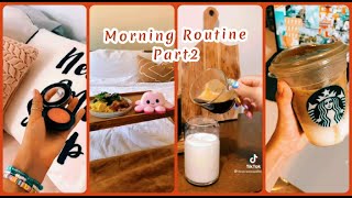 ★ ASMR Morning routine with me part 2 🌥️🚿 | aesthetic // Motivating your day✨★ | Tiktokcompilation