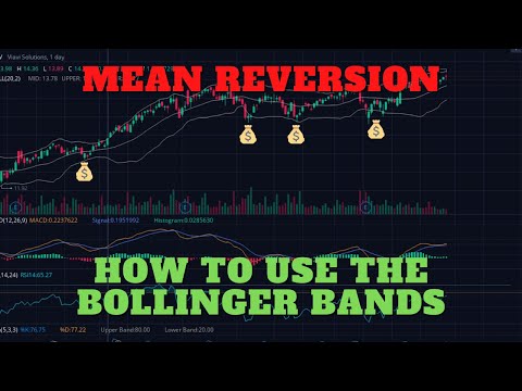How to use the Bollinger Bands. Mean Reversion Strategy!