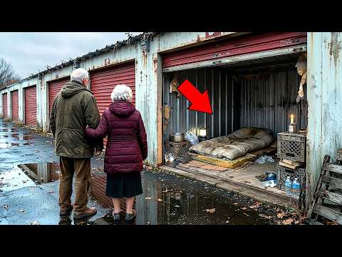 Children Took Their House — Elderly Couple Moved Into An Abandoned Storage Unit
