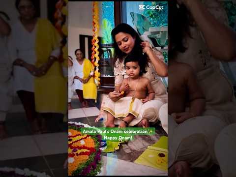 Amala Paul Onam Celebration | അമല പോൾ ആശംസിക്കുന്ന ഹാപ്പി ഓണം 🌼✨ | Happy Onam ✨