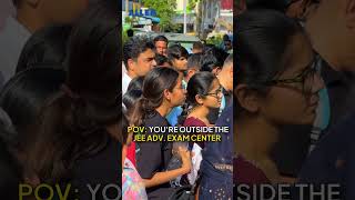 JEE Advanced 2025 | Exam Day Emotions 🏃 #shorts