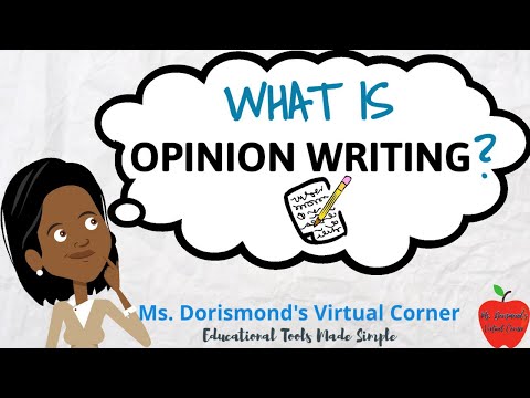 ✏️ What is Opinion Writing? | Opinion Writing For Kids