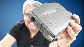 LA PRIMERA cámara DIGITAL de APPLE de 1995 Regresando al pasado QuickTake 150