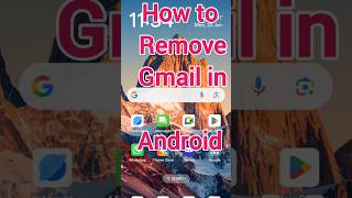 How to remove Gmail in Android || how to remove Gmail frombMobile #gmailaccount #gmailaccountremove