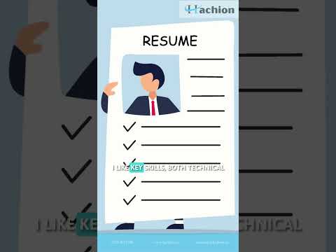 How to Create a Strong IT Resume | Land Your Dream Job!|Hachion|#ITResume #jobsearch  #careertips