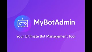 MyAdminBot – Your Smart Assistant 🤖✨