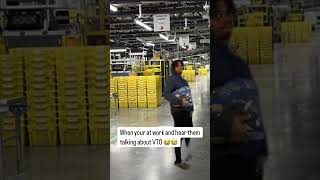 Working at Amazon be like 😭😭 #vto #amazon #work #relatable  #shorts
