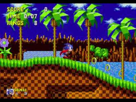 Sonic the hedgehog green hill zone act 1 theme