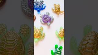 How I Use Resin Turtles- Suncatcher Reveal #ResinArt #Demolding #TurtleArt #functionalart