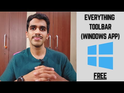 Everything Toolbar for Windows: Replace your Windows Search Button with this!