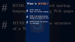 What Is HTML | HTML Tutorial For Beginner|#html #htmltutorial #webdevelopment #programming #calmdown