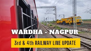 Wardha Nagpur 3rd & 4th Railway Line Update: Indian Railways Project