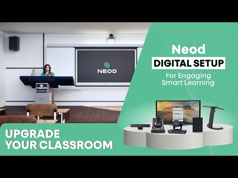 Neod Digital Classroom Setup: Transform Learning with Interactive Tech & Smart Accessories!