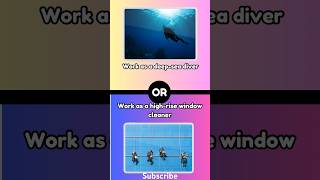 Would You Rather? Work Edition. Subscribe for updates. #wouldyourather #brainteasers #quizzers